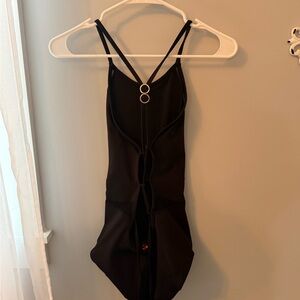 Elegant Black Women's Bodysuit